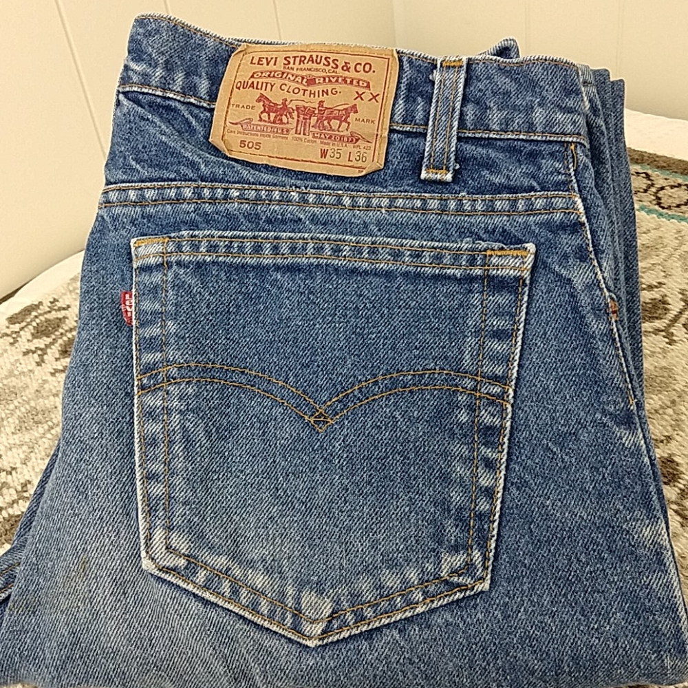 Levi's 505 Made in USA. W35XL36